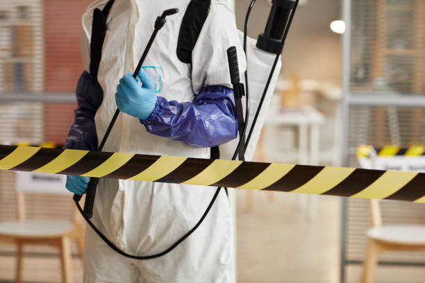 Professional Blood Cleanup technician working in Milan, IL